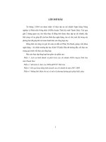 Báo cáo thực tập tổng hợp tại ngân hàng nông nghiệp và phát triển nông thôn chi nhánh huyện Tĩnh Gia, tỉnh Thanh Hóa