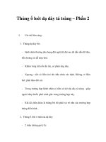 Thủng ổ loét dạ dày tá tràng – Phần 2 pps