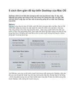 6 cách đơn giản để tùy biến Desktop của Mac OS pps