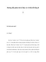 Hướng dẫn phân tích số liệu và vẽ biểu đồ bằng R - Phần 2 potx