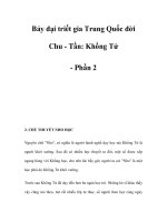Bảy đại triết gia Trung Quốc đời Chu - Tần: Khổng Tử - Phần 2 pot