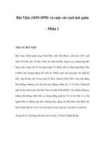 Bùi Viện (1839-1878) và cuộc cải cách hải quân - Phần 1 pps
