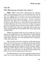 101 Câu hỏi thường gặp trong sản xuất nông nghiệp part 8 docx