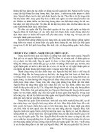 Thiên tài quận sự Nguyễn Huệ phần 6 doc