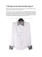 7 kết hợp với áo sơmi cho dân công sở pps