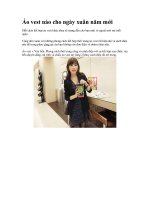 Áo vest nào cho ngày xuân năm mới doc