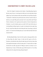 EISENHOWER VÀ CHIẾN TRANH LẠNH ppsx