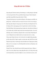 Ba Phút Sự Thật - Xông đất nhà thơ Tố Hữu pdf