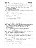 Tài liệu ôn toán - Bài tập hình học lớp 12 - phần 2 ppsx