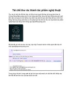 Tái chế thư rác thành tác phẩm nghệ thuật pdf