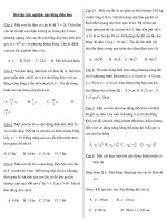 Trắc nghiệm ôn thi đại học môn vật lý - Dao động điều hòa ppt