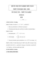 ĐỀ ÔN THI TỐT NGHIỆP MÔN TOÁN THPT 49.50.51.52 pot