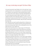 Bên giòng lịch sử 1940 - 1965 - Hy vọng và tỉnh mộng của người Việt Nam ở Pháp ppt