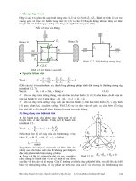 Bài Giảng và phân tích lập luận Nguyên Lý Máy phần 10 docx