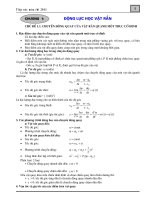 Ôn luyện lí thuyết vật lí 12 docx