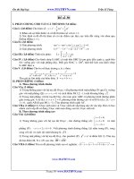 Đề thi thử Đại học năm 2011 của Trần Sỹ Tùng ( Có đáp án) - Đề số 30 pps