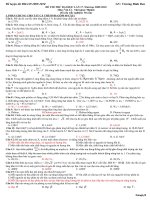 Đề thi thử Lý - số 17 ppt