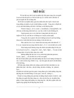 Thiết kế phân xưởng sản xuất các sản phẩm của sữa từ sữa bột hoàn nguyên