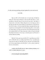 Các chính sách kinh tế và sức ảnh hưởng của nó với doanh nghiệp phần 1 pps