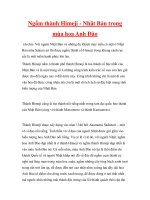 Ngắm thành Himeji - Nhật Bản trong mùa hoa Anh Đào docx