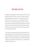 Lắng nghe điều bình thường - Món Quà Của Cha docx