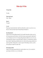 Dân tộc Ơ Đu - Tên gọi khácTày Hạt pptx