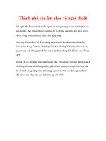 Thành phố của âm nhạc và nghệ thuật pps