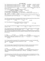 TRẮC NGHIỆM SẮT VÀ HỢP CHẤT potx