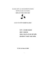 Ứng dụng nấm men cố định trong lên men bia nồng độ cao