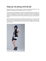 Sáng tạo cho phong cách dự tiệc pdf