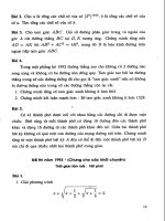Tuyển tập đề thi tuyển sinh thpt chuyên Toán - Tin - ĐH Quốc Gia Hà Nội - Phần 2 pot