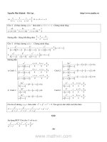 bài tập về bất đăng thức_04 pdf