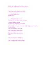 vBulletin : Chương trình phòng chống DDOS và bảo vệ máy tính phần 2 potx