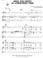 Bản nhạc Miss you most at Christmas time pot