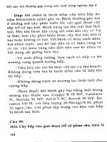 101 Câu hỏi thường gặp trong sản xuất nông nghiệp tập 4 part 10 docx