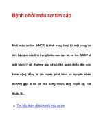 Bệnh nhồi máu cơ tim cấp pdf