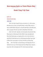 Phước Huệ Danh Tăng Việt Nam ppsx