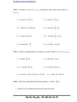 Bài tập đại cương dao động điều hòa pdf