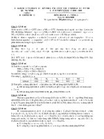 ĐỀ TUYỂN HỌC SINH GIỎI CẤP TỈNH LỚP 12 THPT NĂM HỌC 2008 – 2009 MÔN HÓA HỌC docx