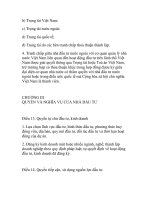 Luận văn tốt nghiệp: Quy luật đầu tư phần 3 ppsx