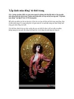 ''''Lấp lánh mùa đông'''' từ thời trang pps