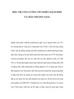 ĐIỀU TRỊ TĂNG CƯỜNG VỚI NGHẼN MẠCH PHỐI VÀ CHẤN THƯƠNG NẶNG docx