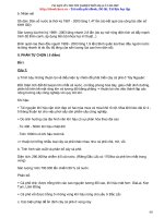 Tài liệu ôn thi tốt nghiệp môn Địa lý năm 2010 - phần 10 pot