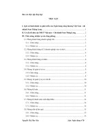 Báo cáo thực tập tổng hợp tại ngân hàng công thương Việt Nam chi nhánh Nam Thăng Long