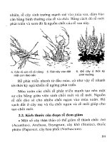 Cẩm nang kỹ thuật nhân giống cây part 9 pps