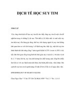 DỊCH TỄ HỌC SUY TIM pdf