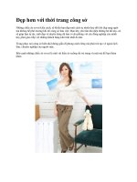 Đẹp hơn với thời trang công sở potx