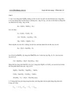 đề thi thử đại học và đáp án môn hóa lần 1 mã đề 002 năm học 2008 - 2009 trường trung học phổ thông lý thường kiệt pptx
