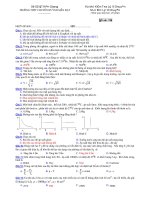 Trường THPT chuyên Huỳnh Mẫn Đạt - đề thi vật lý 10 chuyên (đề số 196) potx