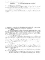 Hệ thống lạnh và điều hòa không khí docx